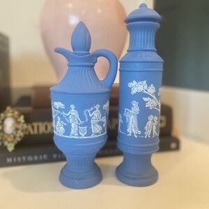Avon Blue Decorative Bottles